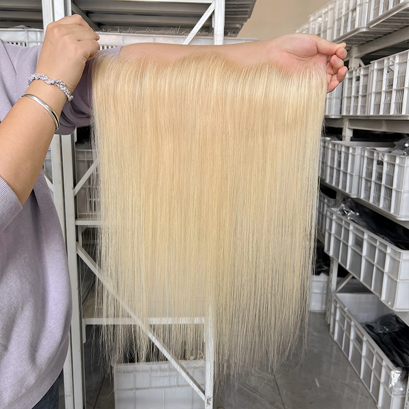 18inch 13x4 HD Lace Frontals #613 Blonde Color Hair